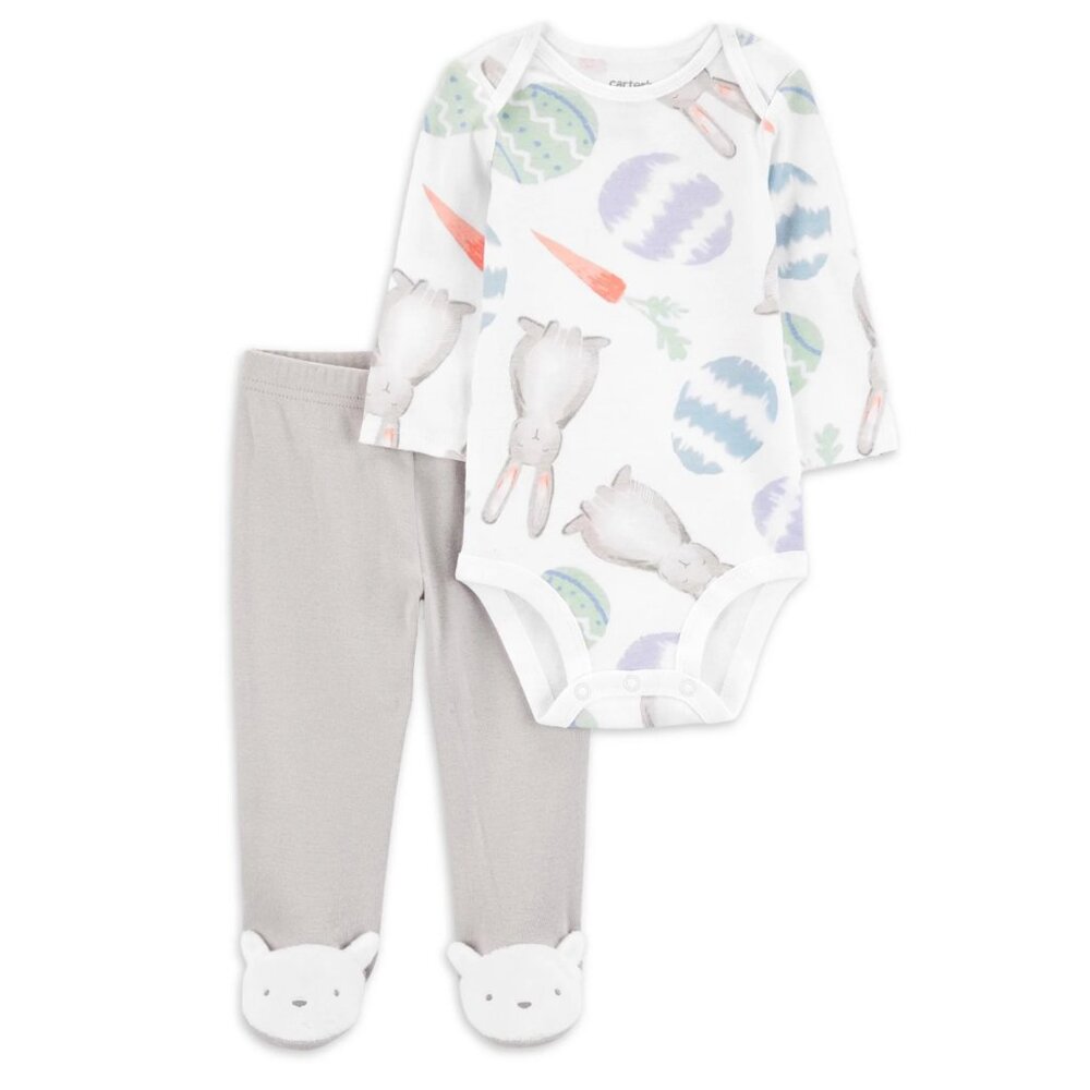 Carter's Child of Mine Baby Unisex Easter Outfit Set - 3-6 months